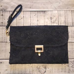 Jason Wu for Target black lace clutch